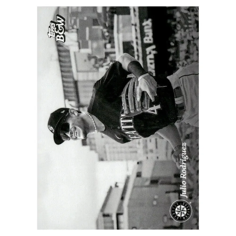 2023 Topps Black & White #33 Julio Rodríguez